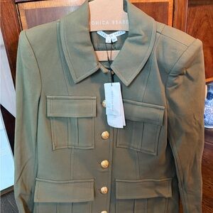 Veronica Beard Lambert Dickey with Gold Buttons